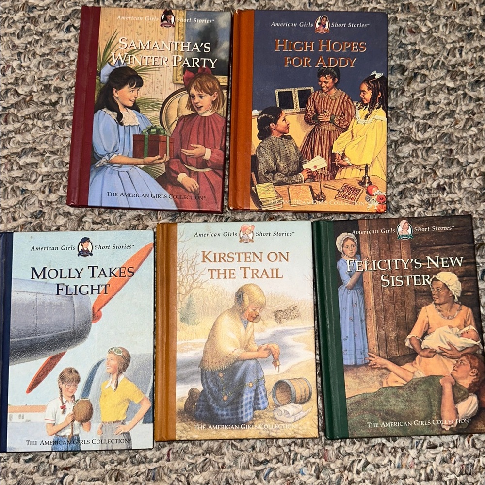 SET OF 4 SHORT STORIES AMERICAN GIRL ADDY & JOSEPHINA EUC